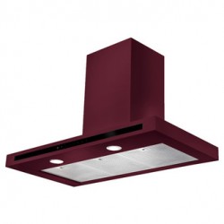 Rangemaster 105430 100cm HI LITE FLAT Touch Control Chimney Hood Cranb