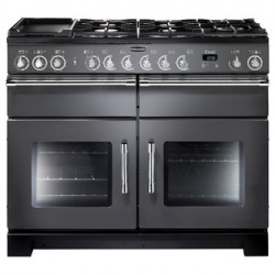 Rangemaster 105550 110cm EXCEL Dual Fuel Range Cooker In Slate