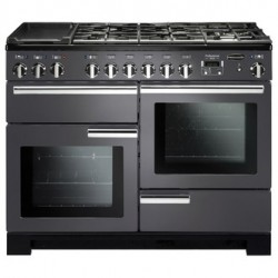 Rangemaster 105890 110cm PROFESSIONAL DELUXE Dual Fuel Range In Slate