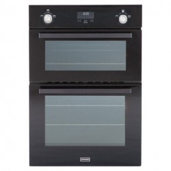 Stoves 444440933 Built In Programmable Gas Double Oven in Black