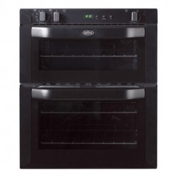Belling 444449588 Built Under Electric Double Oven in Black 70cm