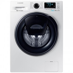 Samsung AddWash WW90K6610QW/EU Washing Machine, 9kg Load, A+++ Energy Rating, 1600rpm Spin in White