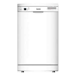 Baumatic BDF465W 45cm Slimline Dishwasher in White AAA Rated