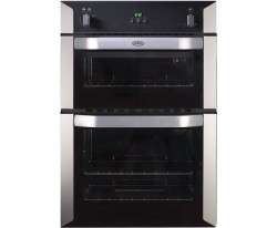 Belling BI90G Integrated Double Oven in Stainless Steel