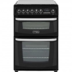 Cannon by Hotpoint CH60DHKFS Free Standing Cooker in Black