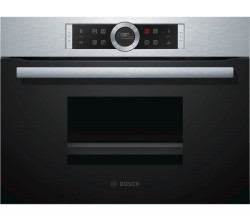 Bosch CDG634BS1B Compact Electric Steam Oven - Stainless Steel, Stainless Steel
