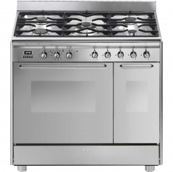 Smeg CG92PX9 Free Standing Range Cooker in Stainless Steel