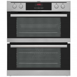 AEG Competence NC4013021M Built Under Double Oven in Stainless Steel