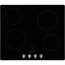 Smeg Cucina S264C Integrated Electric Hob in Black