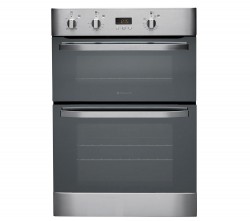 Hotpoint DHS53XS Electric Double Oven - Stainless Steel, Stainless Steel