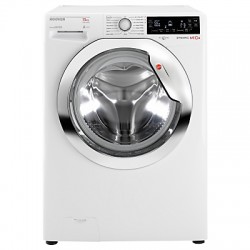 Hoover Dynamic Next with One Touch DMP 413AIW3 Freestanding Washing Machine, 13kg Load, A+++ Energy Rating, 1400rpm Spin in White