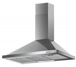 Baumatic F90.2SS Chimney Cooker Hood - Stainless Steel, Stainless Steel