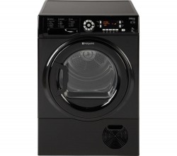 Hotpoint Futura SUTCD97B6KM Condenser Tumble Dryer in Black