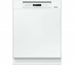 Miele G6730SCi Full-size Semi-Integrated Dishwasher in White