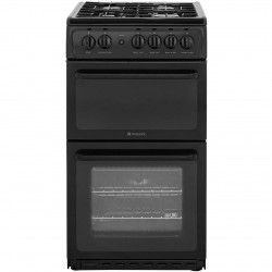 Hotpoint HAG51K Free Standing Cooker in Black