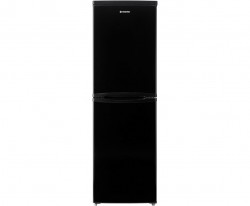 Hoover HVBS5162BK Free Standing Fridge Freezer in Black