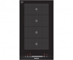 Siemens IQ-700 EH375MV17E Integrated Electric Hob in Black / Stainless Steel