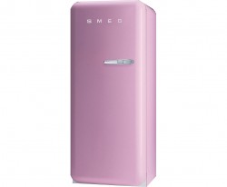Smeg Left Hand Hinge FAB28YRO1 Free Standing Refrigerator in Pink
