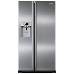 Samsung RSG5UURS American Style Fridge Freezer, Silver