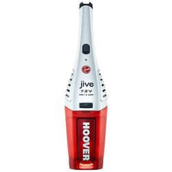 Hoover SJ72WWB6 Jive Wet & Dry 7.2V Cordless Handheld Vacuum Cleaner, Red