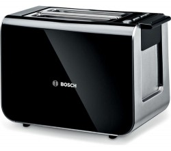 Bosch Styline TAT8613GB 2-Slice Toaster in Black