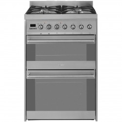 Smeg Symphony SY62MX8 Free Standing Cooker in Stainless Steel