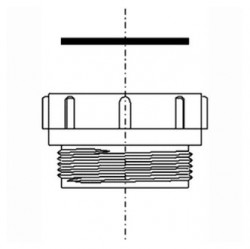 Smeg T12A F Multi Fit Sink Waste Connector