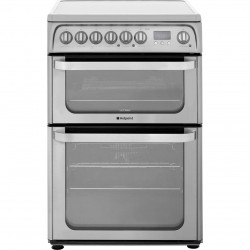 Hotpoint Ultima HUI611X Free Standing Cooker in Stainless Steel