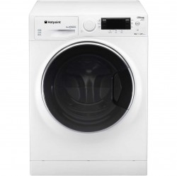 Hotpoint Ultima S-Line RD1076JD Free Standing Washer Dryer in White