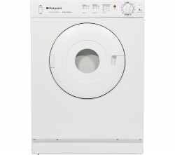 Hotpoint V4D01P Vented Tumble Dryer in White