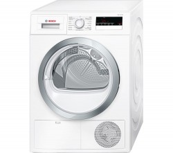 Bosch WTN85280GB Condenser Tumble Dryer in White