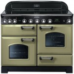 Rangemaster 100950 110cm CLASSIC DELUXE Induction In Olive Green Chrom