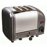 Dualit 3 Slice Vario Toaster Metallic Charcoal 30080