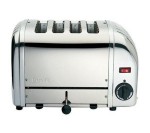Dualit 40352 Vario 4-Slice Toaster - Stainless Steel, Stainless Steel