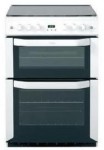 Belling 444440777 60cm Gas Cooker in White Double Oven Glass Lid FSD