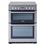 Stoves 444442629 60cm Gas Cooker in Stainless Steel Double Oven Lid