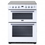 Stoves 444442631 60cm Gas Cooker in White Double Oven Lid