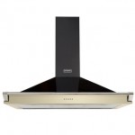 Stoves 444442868 110cm Richmond Chimney Hood With Rail in Champagne
