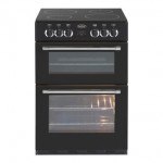 Belling 444443752 60cm Double Oven Electric Cooker in Black Ceramic Ho