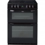 Belling 444449574 60cm Electric Cooker in Black D Oven Programmable
