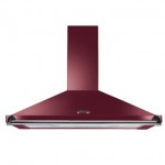 Rangemaster 44610 100cm CLASSIC Cooker Hood in Cranberry with Chrome R