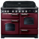Rangemaster 90400 110cm CLASSIC DELUXE Induction In Cranberry Chrome