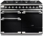 Rangemaster 94200 110cm ELISE Dual Fuel Range Cooker In Gloss Black