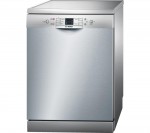 Bosch ActiveWater SMS50M08GB Full-size Dishwasher in Silver