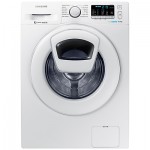 Samsung AddWash WW80K5410WW/EU Washing Machine, 8kg Load, A+++ Energy Rating, 1400rpm Spin in White