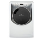 Hotpoint Aqualtis AQ113F497E Washing Machine - White & Tungsten in White