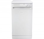 Hotpoint Aquarius SIAL11010P Slimline Dishwasher in White