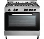 Baumatic BC391.3TCSS Dual Fuel Range Cooker - Stainless Steel, Stainless Steel