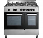 Baumatic BC392.2TCSS Dual Fuel Range Cooker - Stainless Steel, Stainless Steel