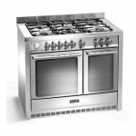 Baumatic BCD1025SS 100cm Twin Cavity Dual Fuel Range Cooker in St Stee